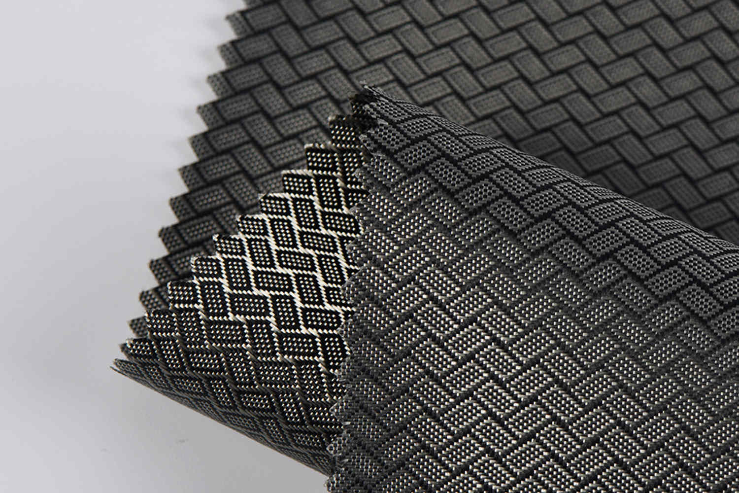 420D Waterproof Duo Tone Jacquard cum Pu